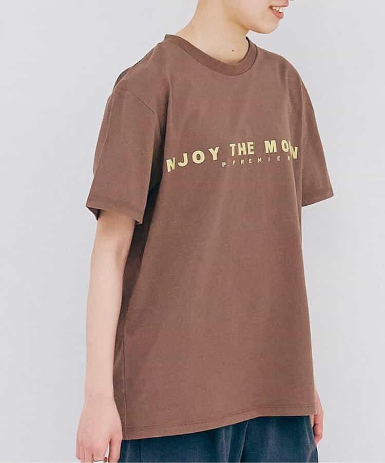 【連衣裙】【媽媽】想要一起購買的簡約logo半袖T恤
