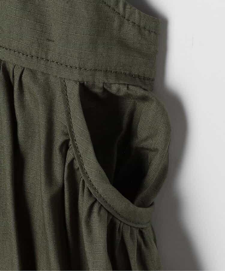 尼龍工裝連衣裙