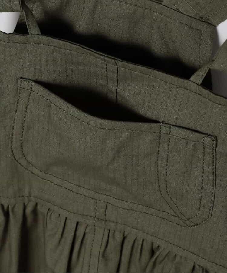 尼龍工裝連衣裙