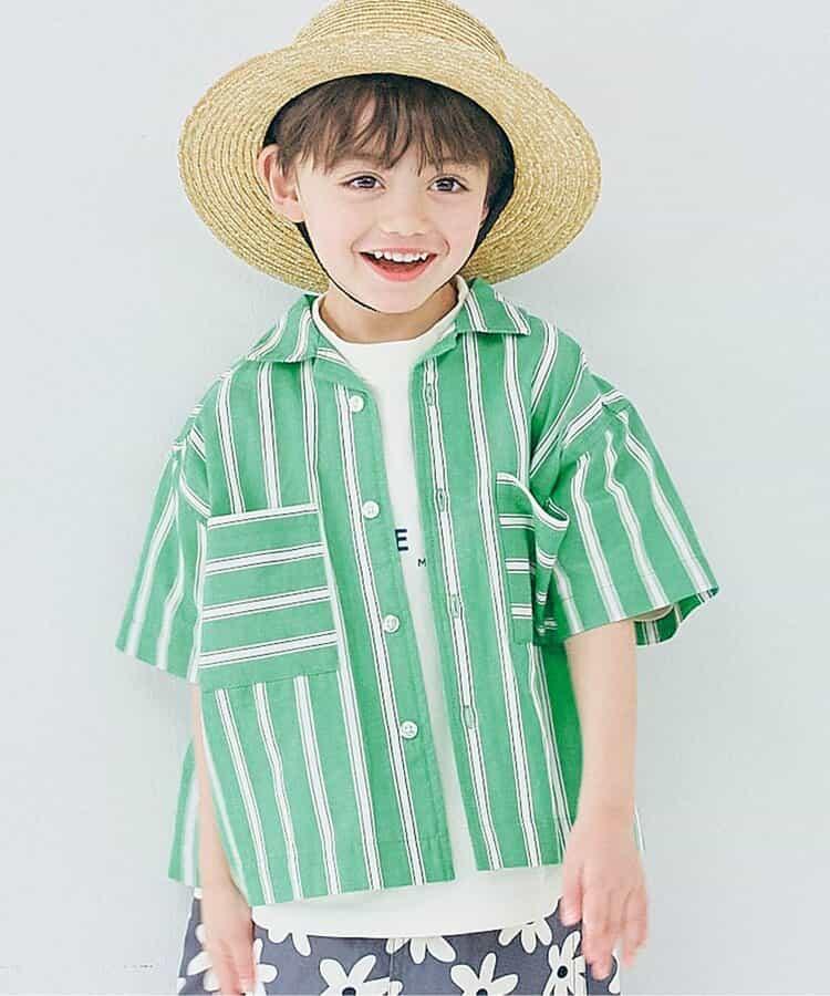 【鏈接】條紋寬鬆短袖襯衫