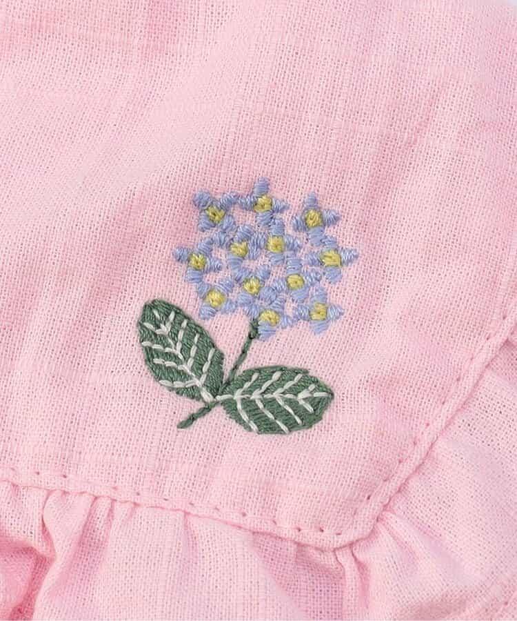【連衣裙】繡花繡球嬰兒連體衣