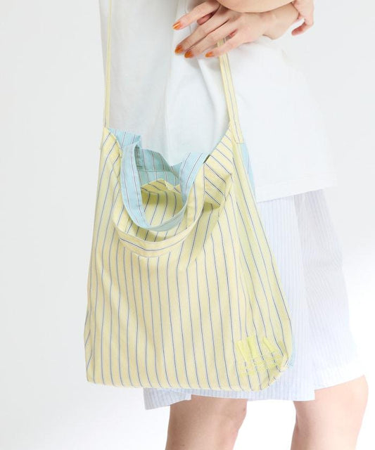 庫存面料刺繡包 / 襯衫面料雙用手提袋