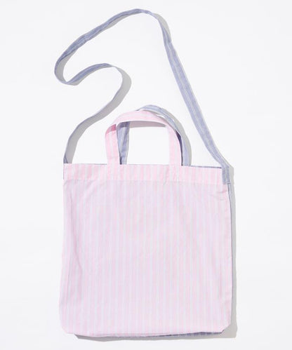 庫存面料刺繡包 / 襯衫面料雙用手提袋