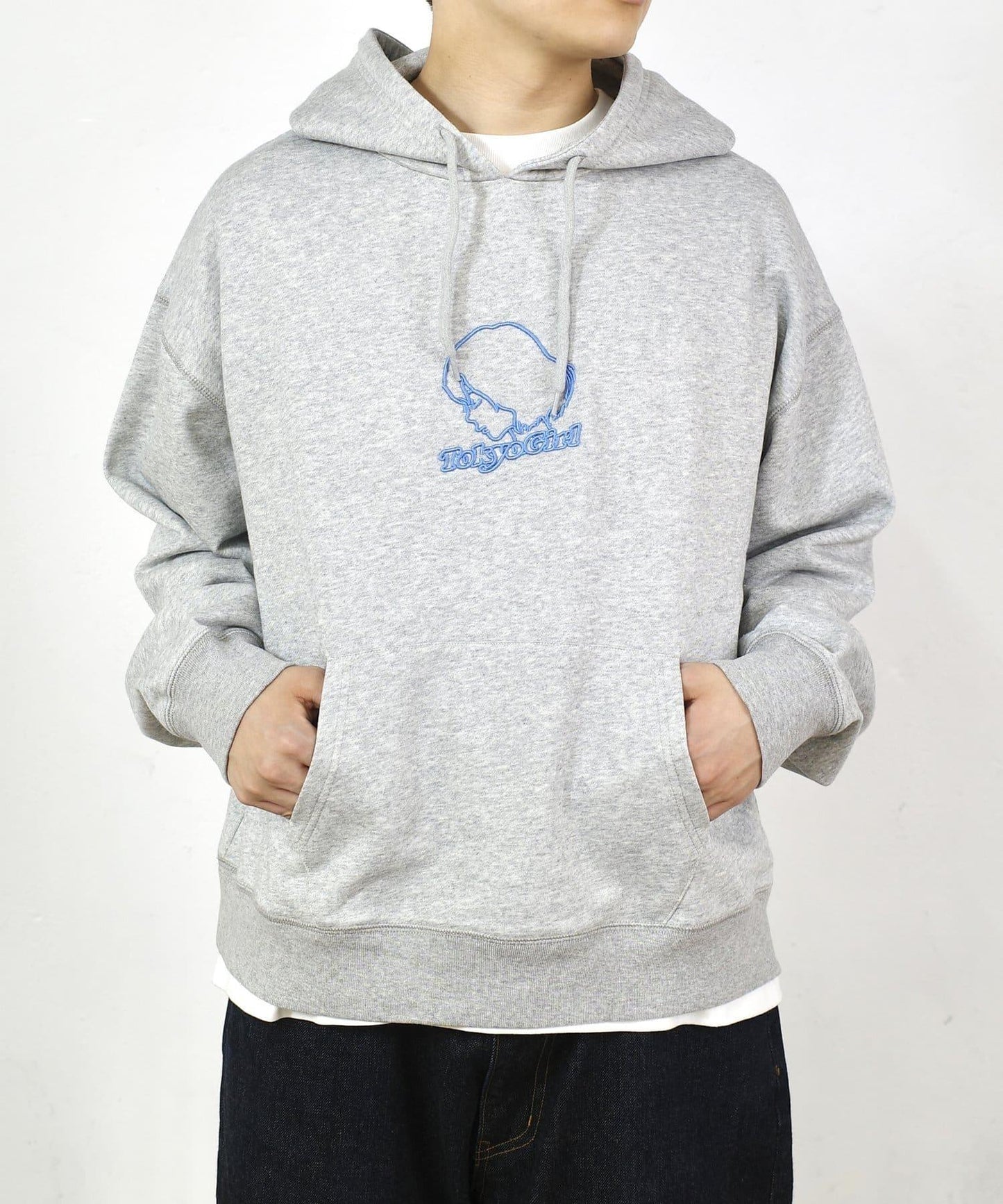 /2尺寸【東京女孩】3D刺繡logo衛衣