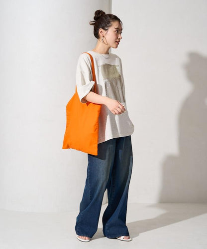 箔印圖案 大尺寸 短袖襯衫