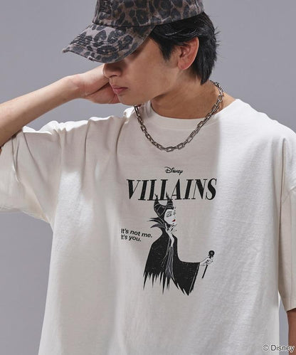 聯名 Villains 色素圖形T恤