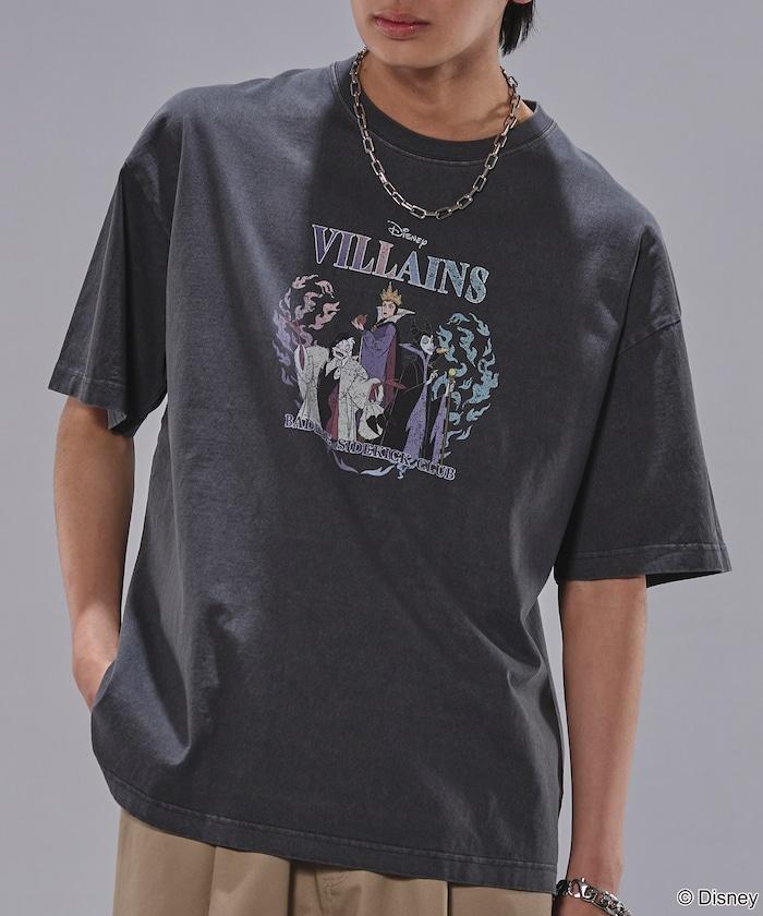 聯名 Villains 色素圖形T恤