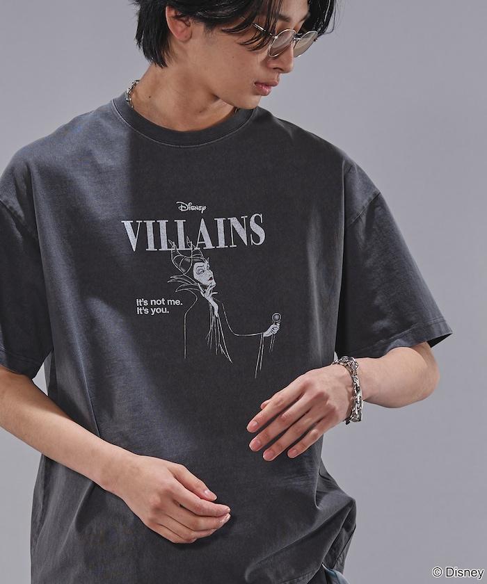 聯名 Villains 色素圖形T恤