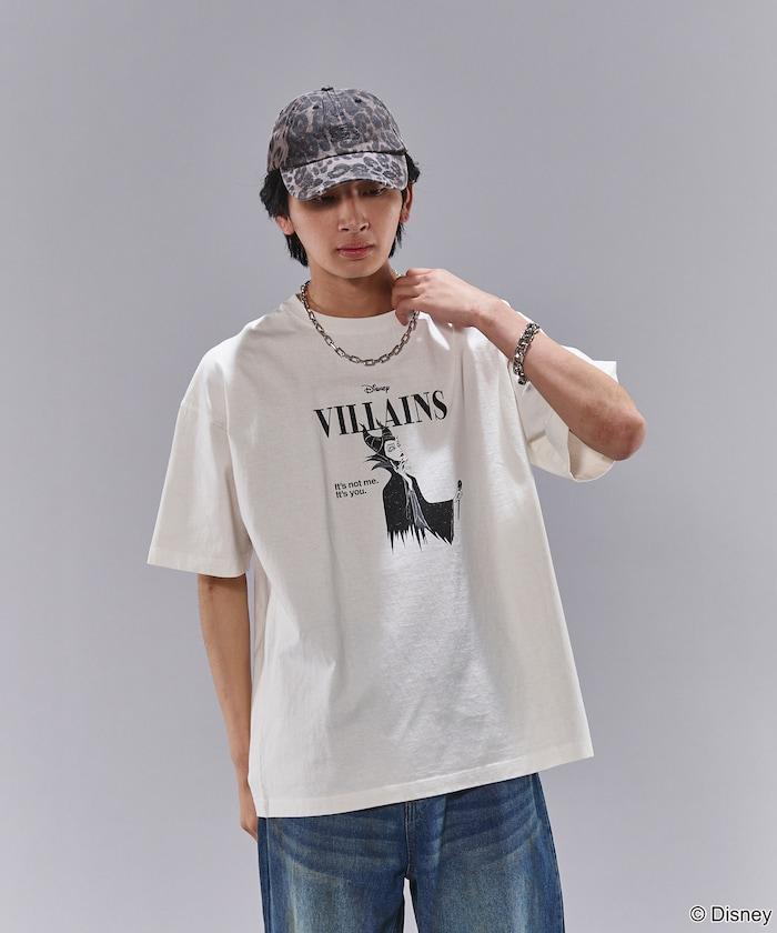 聯名 Villains 色素圖形T恤