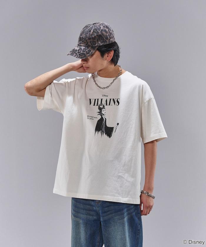 聯名 Villains 色素圖形T恤