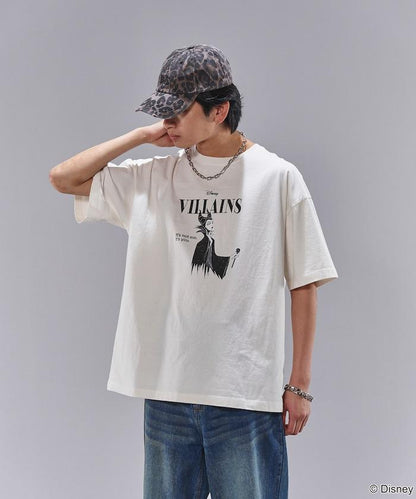 聯名 Villains 色素圖形T恤