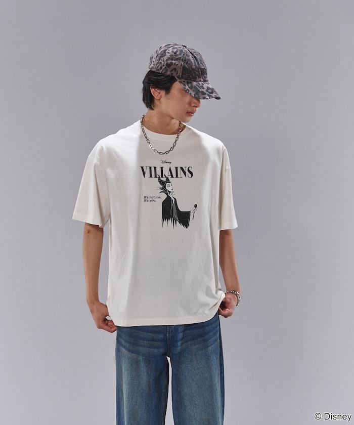 聯名 Villains 色素圖形T恤