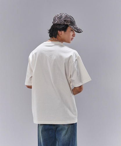 聯名 Villains 色素圖形T恤