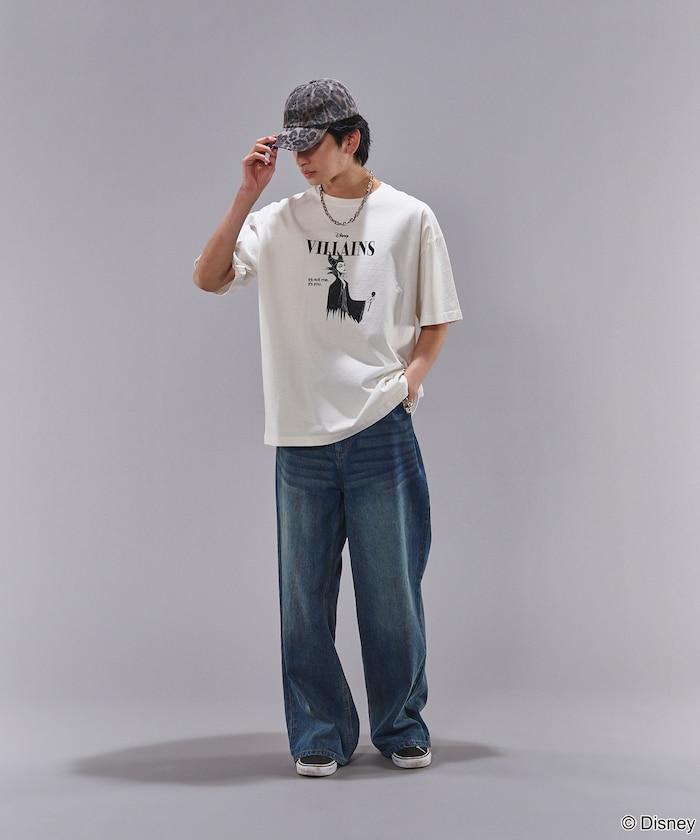 聯名 Villains 色素圖形T恤