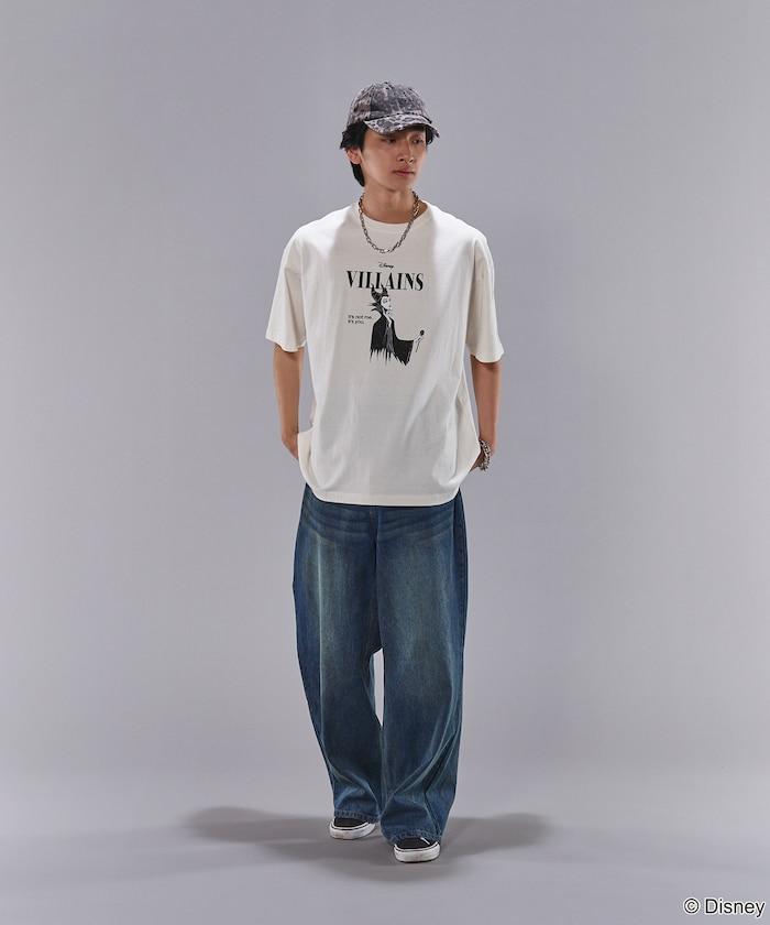 聯名 Villains 色素圖形T恤
