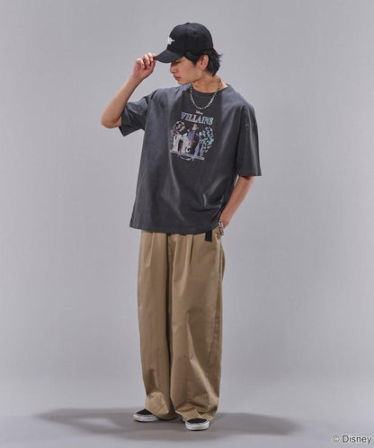 聯名 Villains 色素圖形T恤