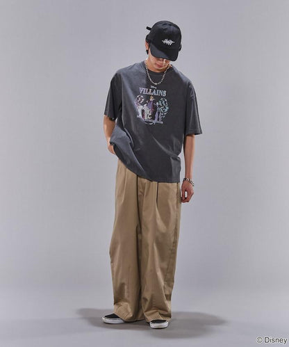 聯名 Villains 色素圖形T恤