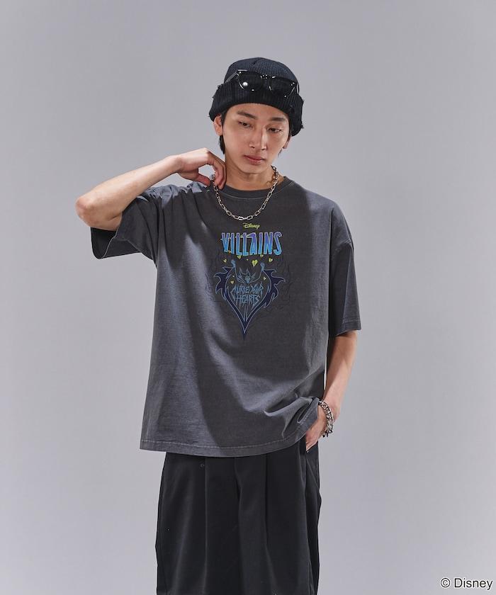 聯名 Villains 色素圖形T恤