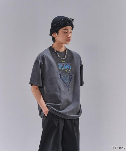 聯名 Villains 色素圖形T恤