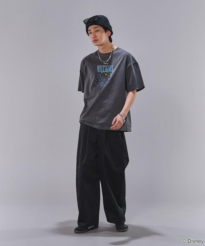 聯名 Villains 色素圖形T恤