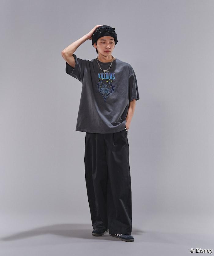 聯名 Villains 色素圖形T恤