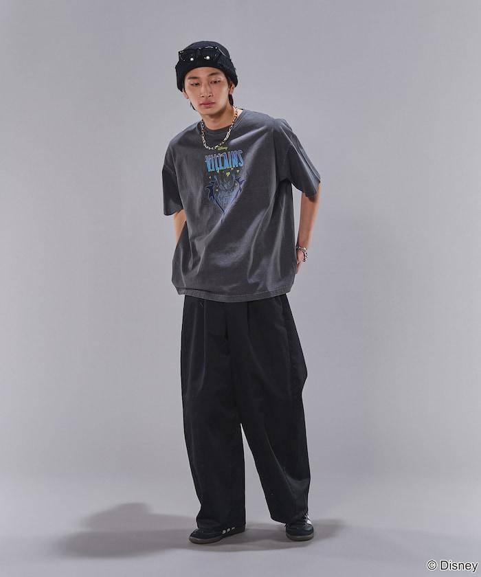 聯名 Villains 色素圖形T恤