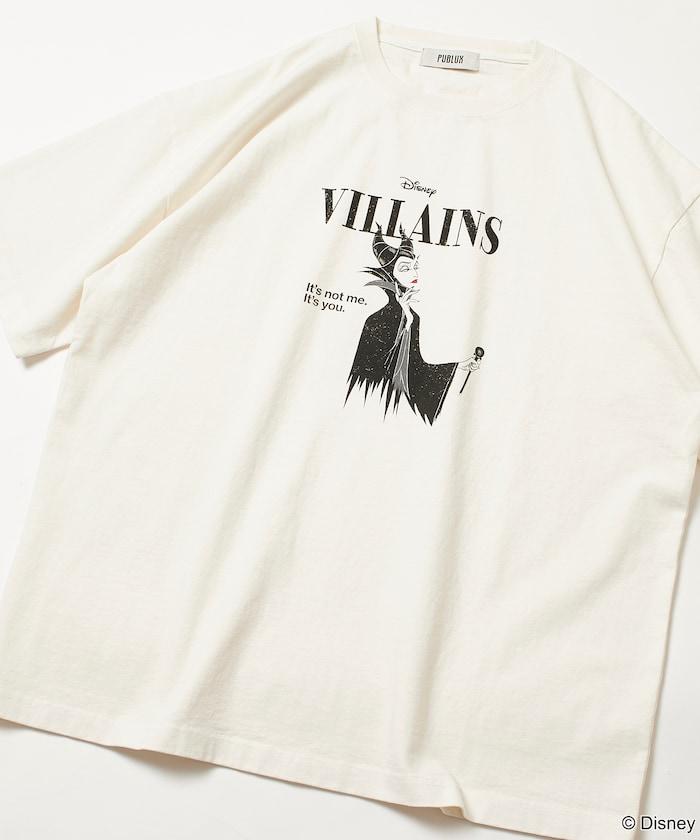 聯名 Villains 色素圖形T恤