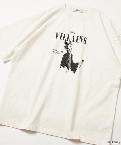 聯名 Villains 色素圖形T恤