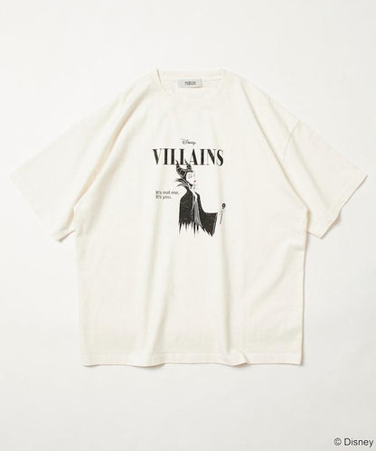 聯名 Villains 色素圖形T恤