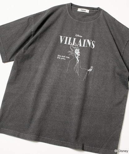 聯名 Villains 色素圖形T恤