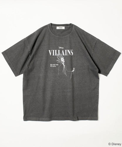 聯名 Villains 色素圖形T恤