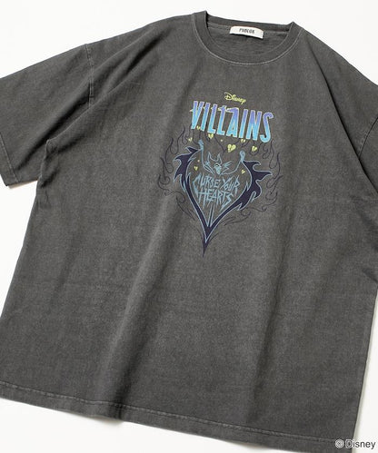 聯名 Villains 色素圖形T恤