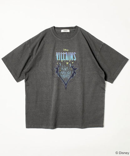 聯名 Villains 色素圖形T恤