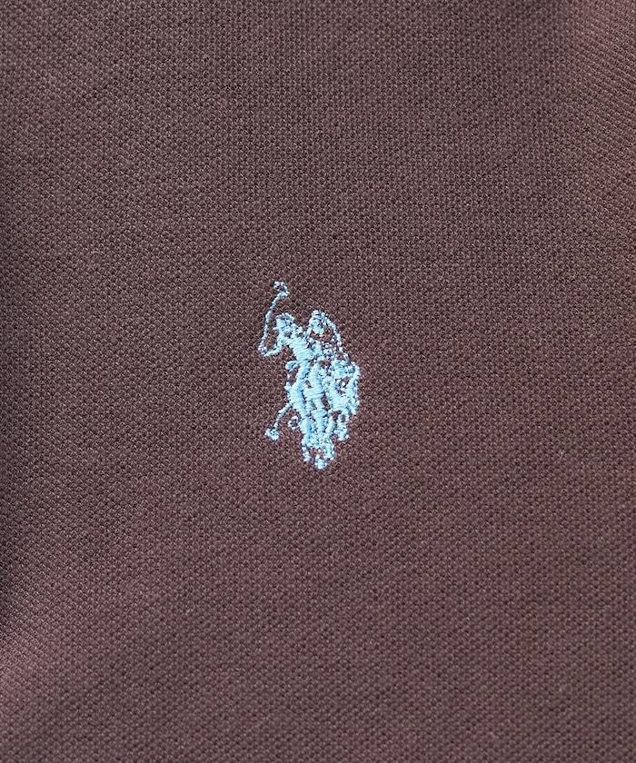聯名 線條設計一點刺繡Polo衫