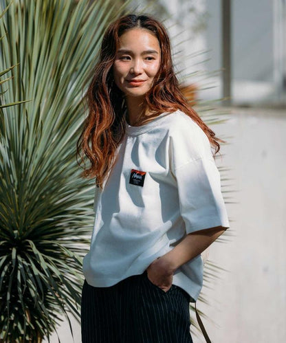 聯名 環保混紡 盒型剪裁T恤