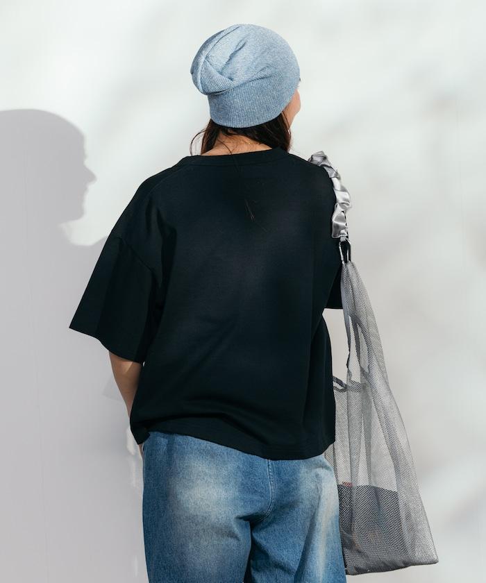 聯名 環保混紡 盒型剪裁T恤