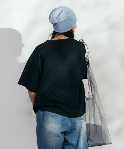 聯名 環保混紡 盒型剪裁T恤