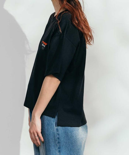 聯名 環保混紡 盒型剪裁T恤