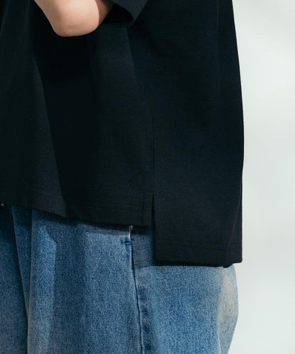 聯名 環保混紡 盒型剪裁T恤