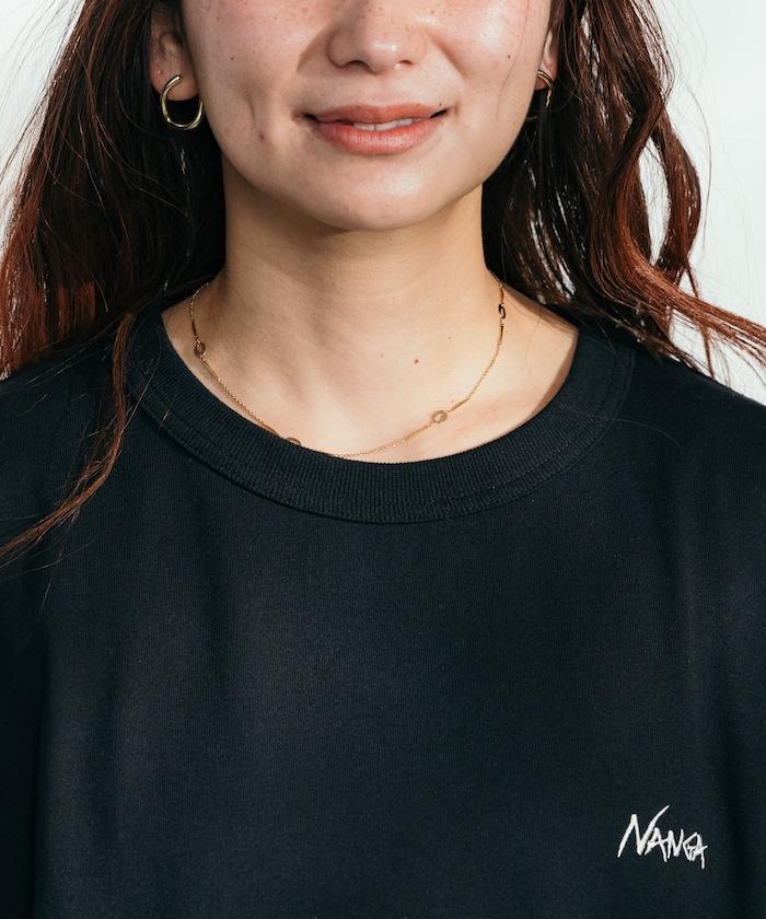 聯名 刺繡 短袖連衣裙