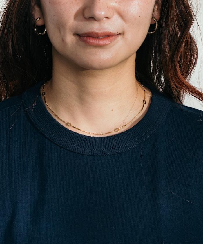 設計 帶口袋 法式短袖連衣裙