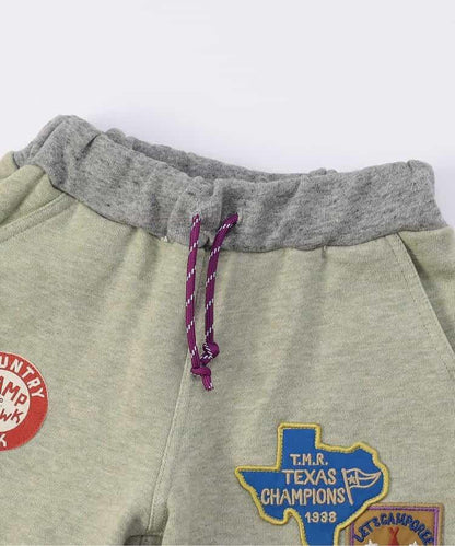 繡花裝飾豐富的中褲 五分褲