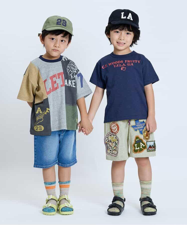 繡花裝飾豐富的中褲 五分褲