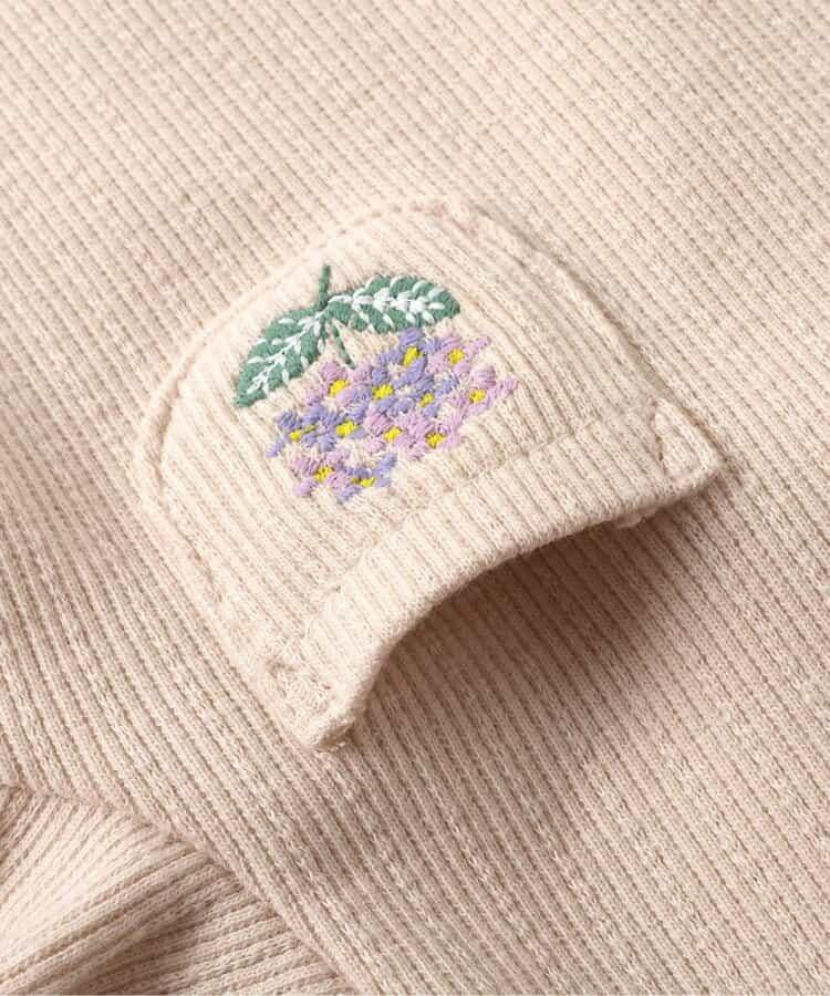 繡花繡球嬰兒連體衣