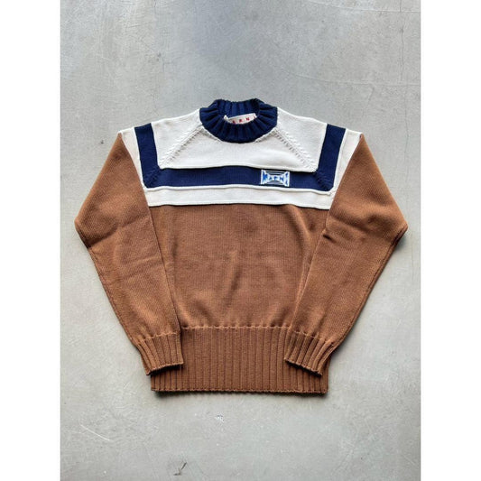 MARNI | マルニ COTTON LOGO KNIT TOBACCO (GCMG0491Q0UFC662RGM37)  (GCMG0491Q0UFC662RGM37)
