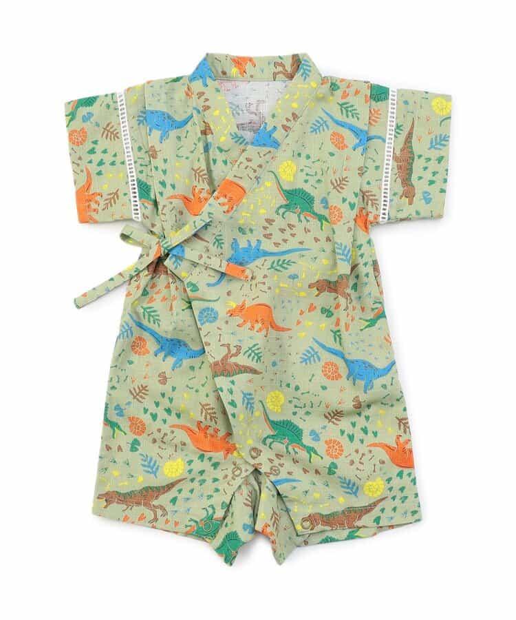精緻花紋和服連體褲