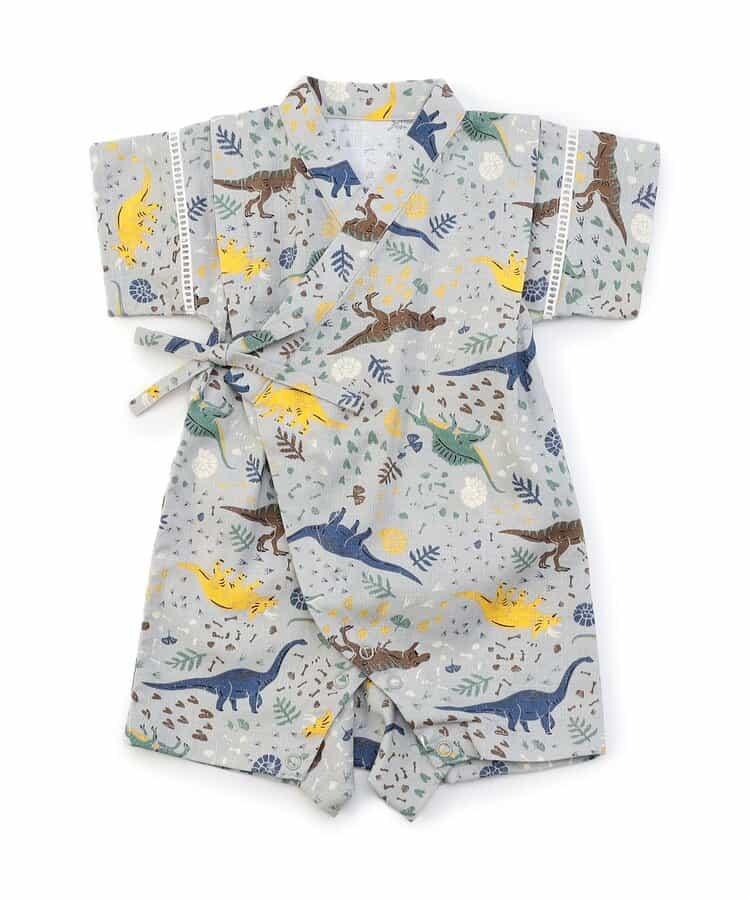 精緻花紋和服連體褲