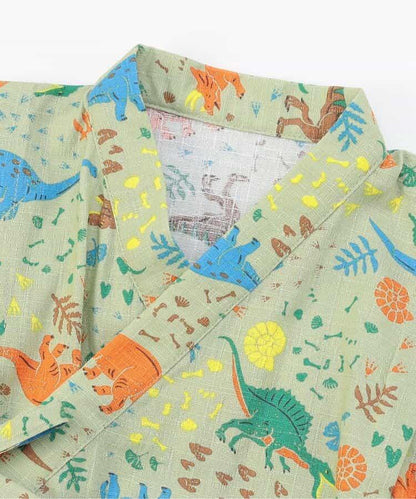 精緻花紋和服連體褲