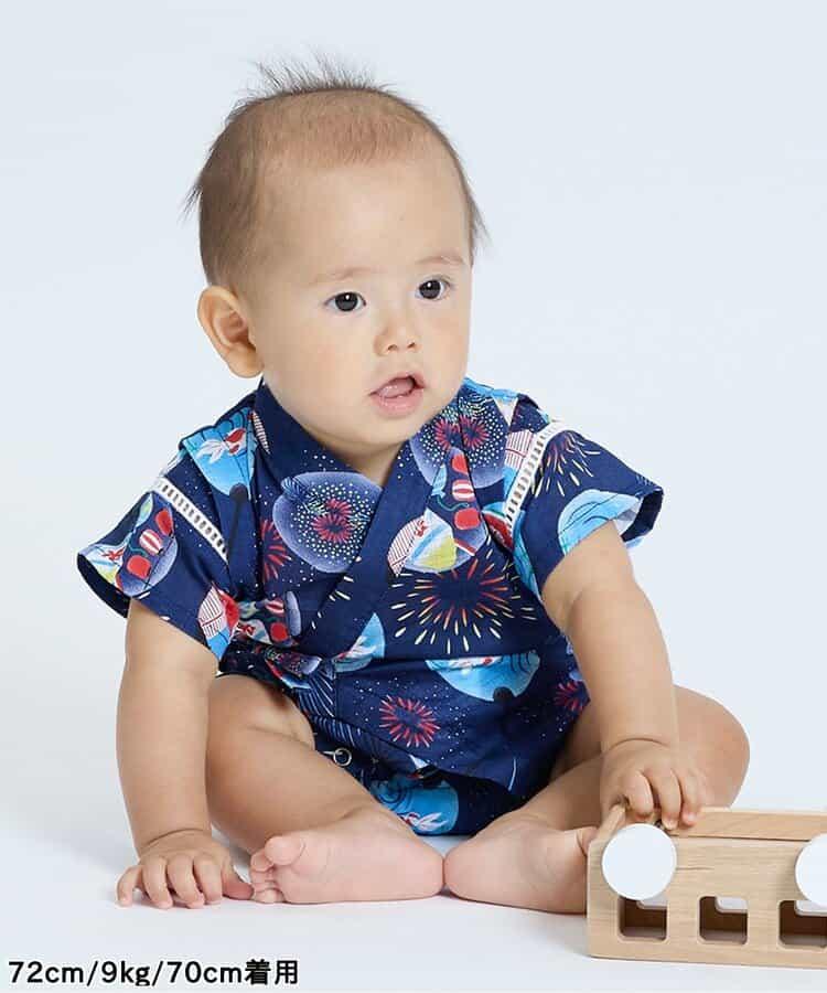 精緻花紋和服連體褲