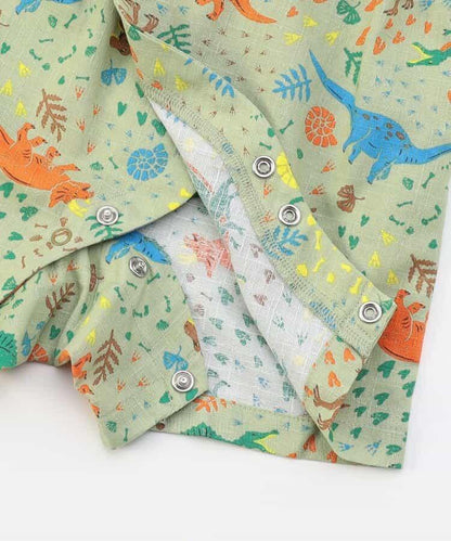 精緻花紋和服連體褲